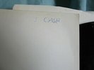Johnny Cash Silver Promo CBS Records CBS 83757 WHITE Label Vinyl LP Album