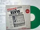 ELVIS PRESLEY Greatest Shit 33T US LP Dog Vomit SUX-005 Green Vinyl White Label