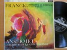 SXL 2291 ED1 Franck Symphony in D Minor Ansermet 1961 Decca WBG Stereo NM