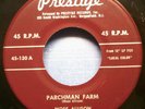 Mose Allison - Parchman Farm - 1958 NM Jazz 45 on Prestige