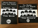 THE BEATLES - PROMOS AND REGARDS  7“ + LISTEN TO THIS BOOK MUSEUM COVERN 1991