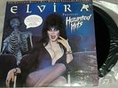 1988- VTG- Rhino *ELVIRA HAUNTED HITS DOUBLE LP* Halloween Record- W/ POSTER