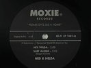 Rock Novelty EP - Ned & Nelda - Please Give Me A Home - Moxie - VG+ Frank Zappa