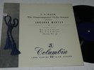 Johanna Martzy Bach The unaccompanied Violin Sonatas V.3 Columbia 33cx 1288 MINT