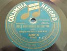 78 HARRY C. BROWNE Columbia A2015 ROLL OUT HEAVE DAT COTTON VG+