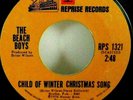 Beach Boys CHILD OF WINTER CHRISTMAS SONG, 45 RPM, 7
