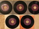 The Beatles 7-inch EP Lot, 5 Singles, Capitol Records 1988, NM, Original Sleeves