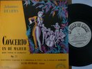 DAVID OISTRAKH - KONDRASHIN / BRAHMS violin concerto  LE CHANT DU MONDE signed