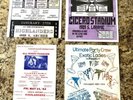 WBMX ERA 4 ORIGINAL HOUSE MUSIC FLYERS FROM THE 80s Rare Chicago House History.