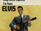 ELVIS PRESLEY (It's A) Long Lonely Highway Vinyl Record 7 Inch German RCA & 1965