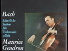 Rare Gendron Bach Solo Cello Suites 3LP Philips 835 272/74 AY Hi-Fi Holland ED1