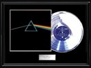 PINK FLOYD THE DARK SIDE OF THE MOON  WHITE GOLD SILVER METALIZED  RECORD LP