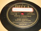 Bing Crosby 78 RPM Decca 23778 White Christmas God Rest Ye Merry Gentlemen EX