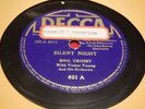 Bing Crosby 78 RPM Decca 621 Silent Night Adeste Fideles 1935 O Come Faithful