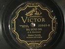 Prewar Hillbilly 78 - Shelor Family - Victor 20865 - Big Bend Gal/Billy Grimes