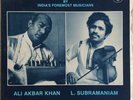 Ali Akbar Khan (Sarod).L. Subramaniam ( Violin) Zakir Hussain.( Tabla). MINT L.P