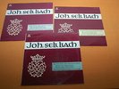 Wenzinger Bach Six Solo Cello Suites Ed1 Bärenreiter BM 30 L 1507-1509 3LP EX/NM