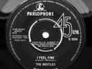 The Beatles - I Feel Fine - UK 1964 1st Press Parlophone 45 MINT -
