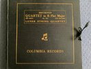 LENER STRING QUARTET Beethoven String Q. ORIG Columbia L 1929-32 UK-1926 5 x 12