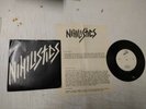 NIHILISTICS - 7” 1st Press Vinyl. White Label Visionary Records.