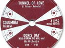 Rare 1958 DORIS DAY Pop Vocal 78 RPM Record. Tunnel of Love