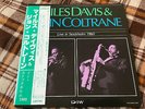 Miles Davis & John Coltrane ?– Live 1960  - 2LP Japan OBI NM Wax  Vinyl LP