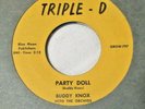 Buddy Knox-Party Doll b/w I'm Stickin'With You-TripleD#G8OW-797-rockabilly-45rpm