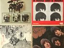 THE BEATLES 4 LP Records BEATLES '65, HARD DAY'S NIGHT, REVOLVER, RUBBER SOUL