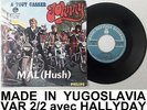 JOHNNY HALLYDAY A TOUT CASSER 45 TOURS VINYLE YOUGOSLAVIE VARIANTE 2 YUGOSLAVIA
