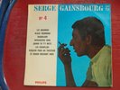 SERGE GAINSBOURG LP 33T 25CM NO 4 ORIGINAL JAZZ MODERNE FRENCH 