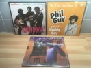 3 blues LPs Phil Guy Buddy Guy Albert Collins Robert Cray Johnny B Moore VG++