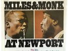 RARE JAZZ Miles & Monk At Newport LP Stereo VG+/NM 1A/1H Beautiful 2-Eye