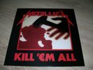 METALLICA RARE LP KILL 'EM ALL EXCELLENT ETAT