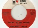 EMANUEL LASKY Lucky To Be Loved Our World WILD DEUCE DETROIT NORTHERN SOUL 45