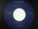 Crossover Soul 45 - C.L. Blast - What Can I Do - United - VG++ mp3