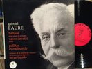 FAURE Ballade Piano Orchestra, Pelleas et Melisande DEVETZI BAUDO STEREO NM