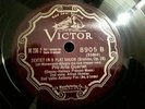 BRAHMS SEXTET IN B FLAT  OPUS 18   PRO ARTE QUARTET  HOBDAY/PINI  4X78RPM VICTOR