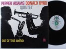 PEPPER ADAMS-DONALD BYRD QUINTET Out Of This World WARWICK LP mono  