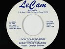 Deep Soul Funk 45 - Berry Street Station - I Don't Care No More - Le Cam - VG++