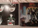 2 KISS Love Gun & Dynasty LP VINYL RECORD   VG 1977 & 79 Club