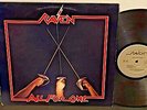 RAVEN All For One 1983 MEGAFORCE Heavy Metal Thrash LP EX Original Inner Sleeve
