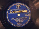 JAZZ PHIL REGAN I Only Have Eyes For You / My Journey's End RB COLUMBIA 2942  E