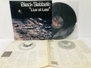 BLACK SABBATH LIVE AT LAST... VERTIGO SP25-5009 VINYL JAPAN LP