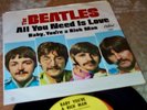 45 THE BEATLES All You Need Is Love CAPITOL NMint Orig* PIC SLV Baby Rich Man 7
