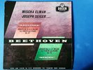 BEETHOVEN KREUTZER MISCHA ELMAN VIOLIN  DECCA LXT 5126 SILVER FLAT EDGE UK LP