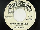 Northern Soul 45 - Rosco & Barbara - Could This Be Love - Old Town - mp3