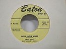 Ann Cole-Give Me Love or Nothing/I've Got Nothing Working Now-R & B-7