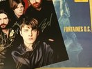 SIGNED-FONTAINES DC-LP-STORMY BLUE VINYL-A HEROS DEATH-AUTOGRAPHED 12” PRINT-MSL