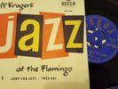 DON RENDELL Jazz At The Flamingo UK ORIGINAL EP Decca GOLD Tri- DFE 6253 EX