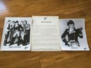 Adam ant Fan Club Letter Plus Two Photographs Epic Records